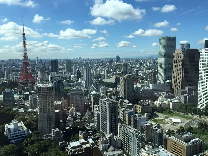 Tokyo skyline